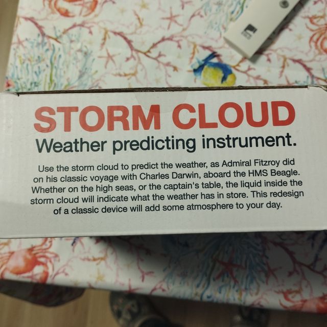 Barometro nuvola -Storm cloud