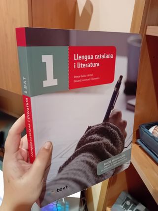 Llibre català 1r Bachillerat