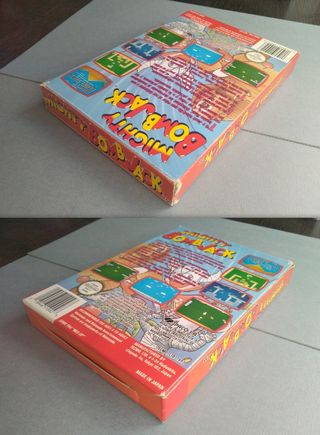 NINTENDO NES MIGHTY BOMB JACK COMPLETO PAL B ESP