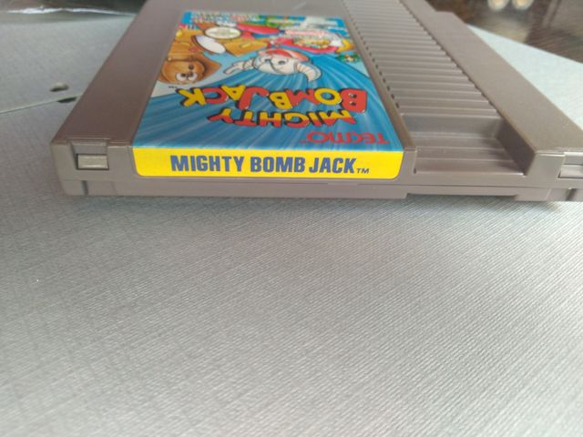 NINTENDO NES MIGHTY BOMB JACK COMPLETO PAL B ESP