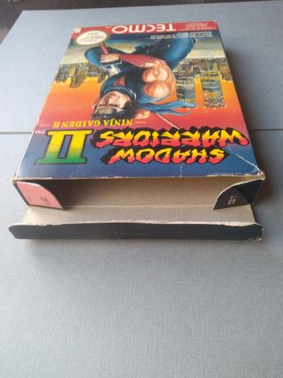 NINTENDO NES SHADOW WARRIORS I Y II COMPLETOS