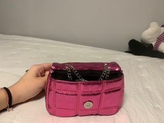 Mini bolso rosa para fiesta