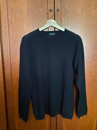 Jersey punto negro - Zara