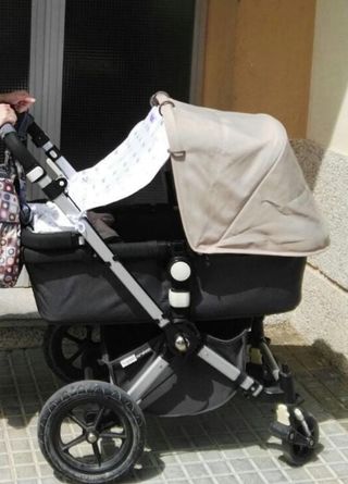 Carro de paseo bugaboo color beige