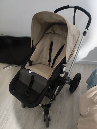 Carro de paseo bugaboo color beige