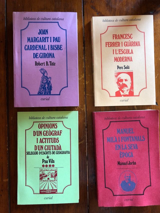 CURIAL biblioteca de cultura catalana vintage