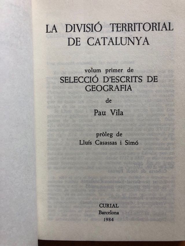 CURIAL biblioteca de cultura catalana vintage