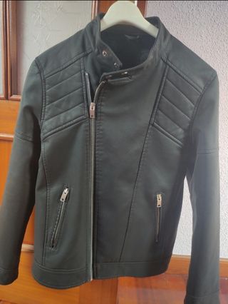 Cazadora Motera Hombre