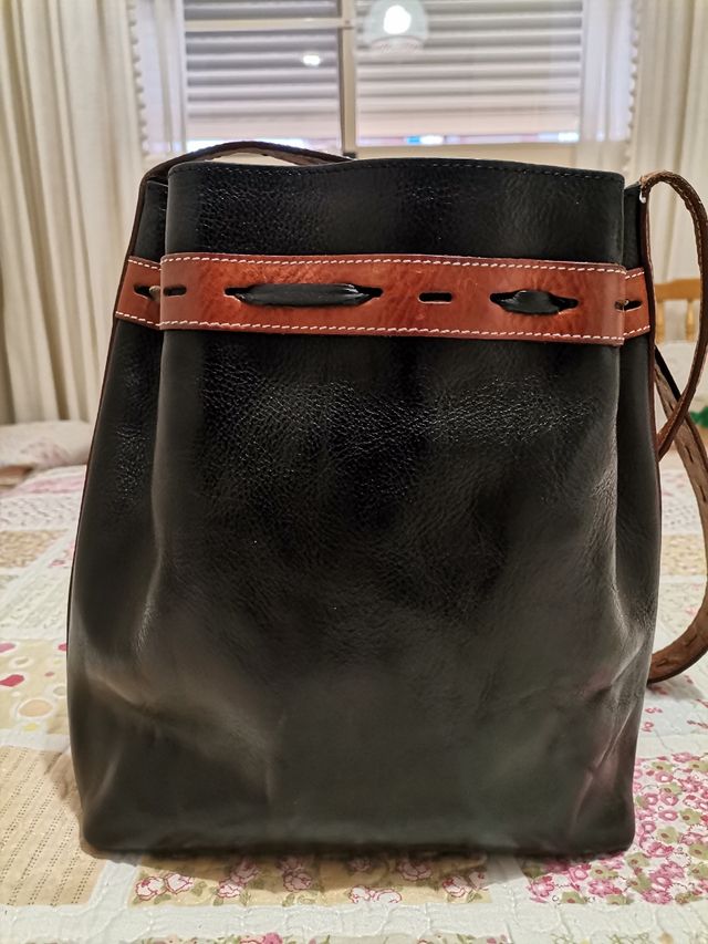 bolso de cuero marca el caballo