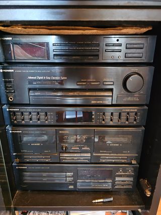 Torre Musica Pioneer+ 2 altavoces+ armar