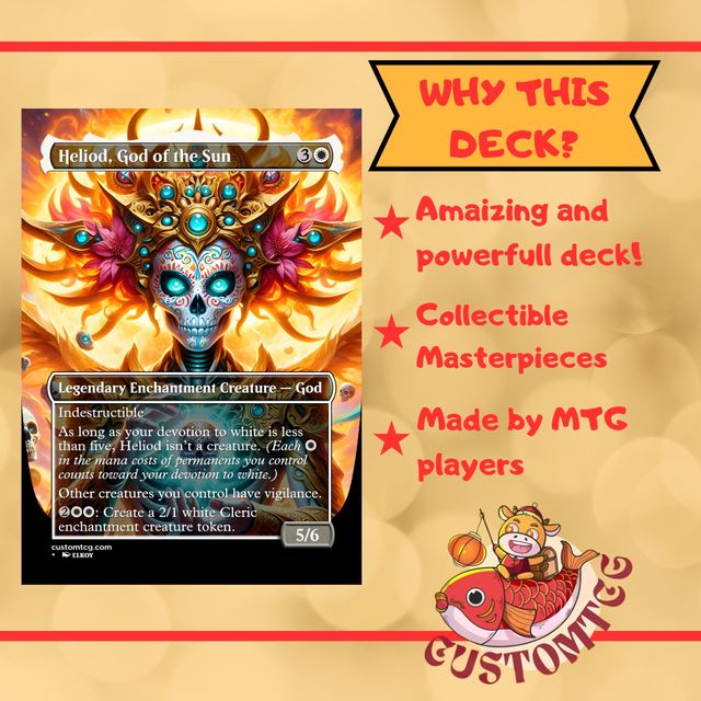 MAZO COMANDANTE FILHO DE ALARA CUSTOMIZADO MTG