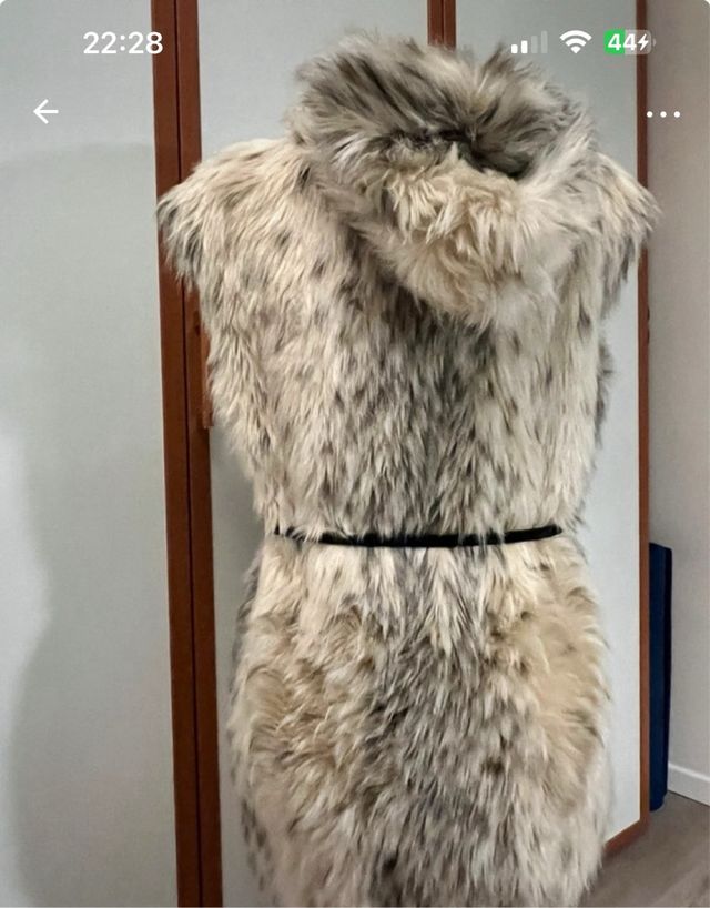 Gilet ecopelliccia Fracomina