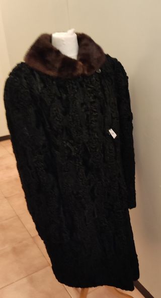 Abrigo de piel