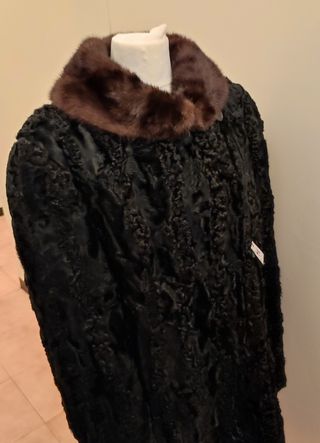 Abrigo de piel