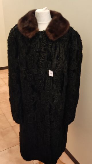 Abrigo de piel
