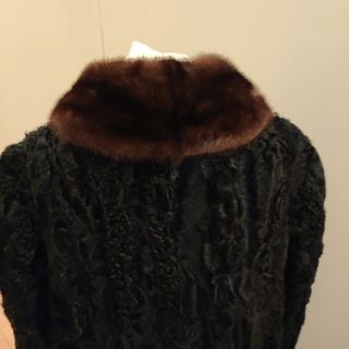 Abrigo de piel