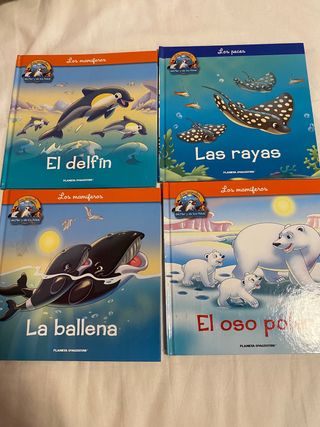 LOTE DE LIBROS DE LOS ANIMALES