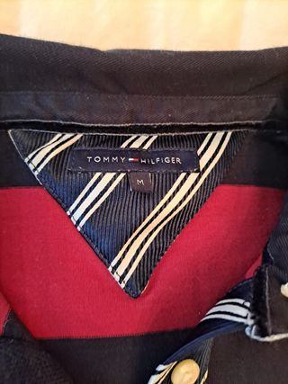 Polo Tommy Hilfiger manga larga 