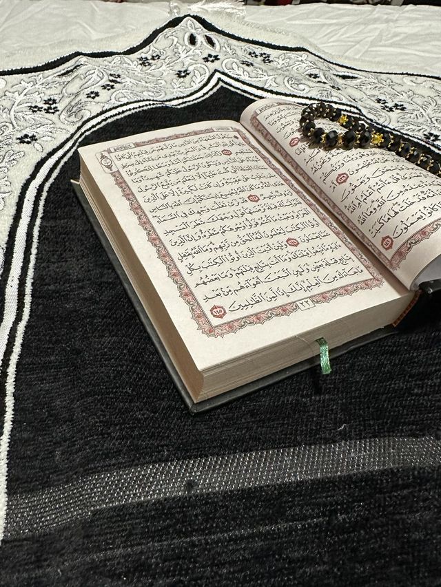 Set Alfombra islam Nueva de rezo/oración de Egipto