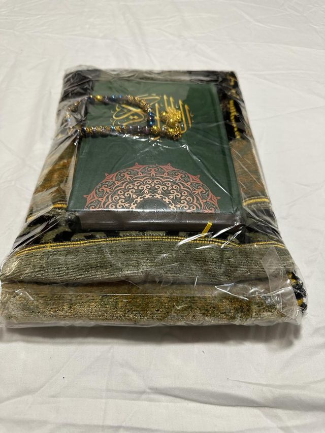 Set Alfombra islam Nueva de rezo/oración de Egipto