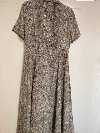 Vestido animal print Mango