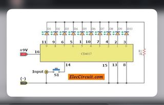 Integrado CD4017