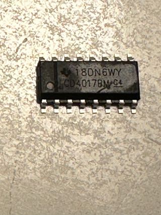 Integrado CD4017