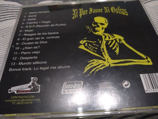 CD💿 ** NI POR FAVOR NI OSTIAS***