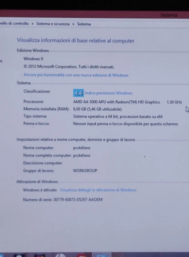 Notebook HP Pavillion 