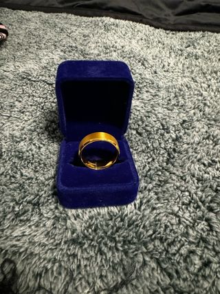 Conjunto de anillos de Alianzas de Titanio puro