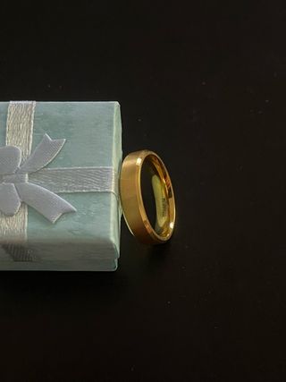 Conjunto de anillos de Alianzas de Titanio puro