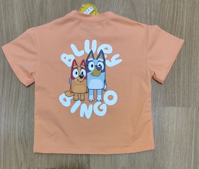 Camisola / T-shirt Bluey Bingo - nova