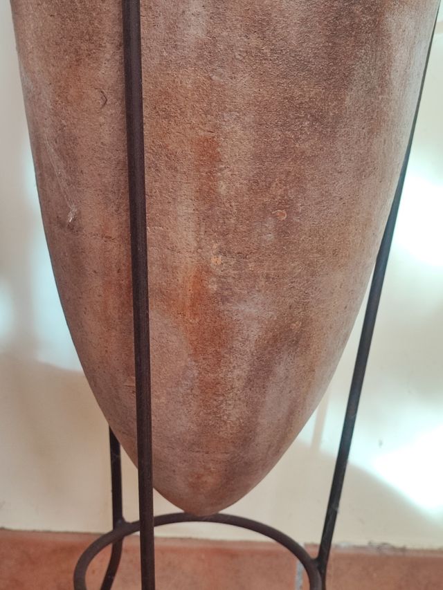 Vaso berbero terra rouge antico.