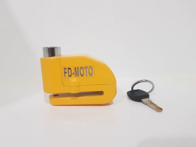 Serratura per moto con allarme