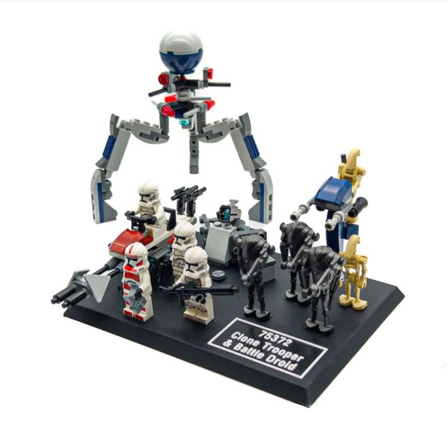 Base para lego star wars packs de batallas