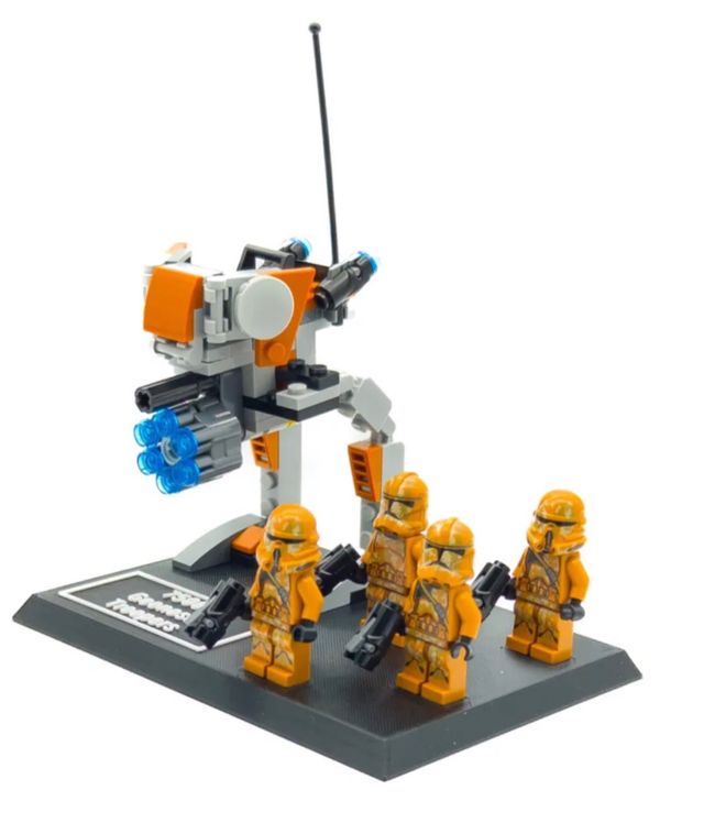 Base para lego star wars packs de batallas