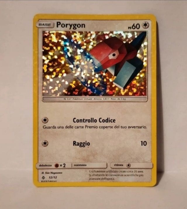 Carta Pokémon Porygon