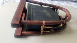 Campana thai da elefante in bronzo .