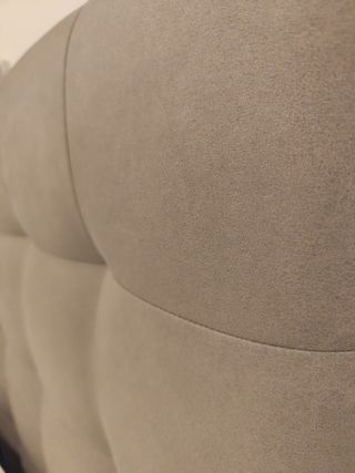 Cabecero 150/160 tapizado antimanchas gris
