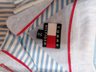 Camisa niño celeste Tomy Hilfiger