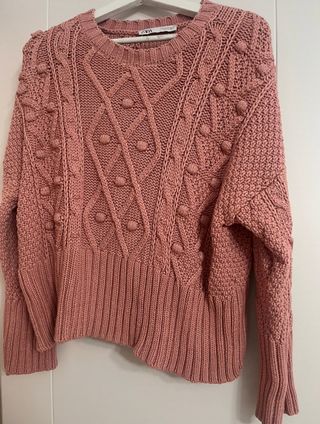 Jersey rosa Zara 