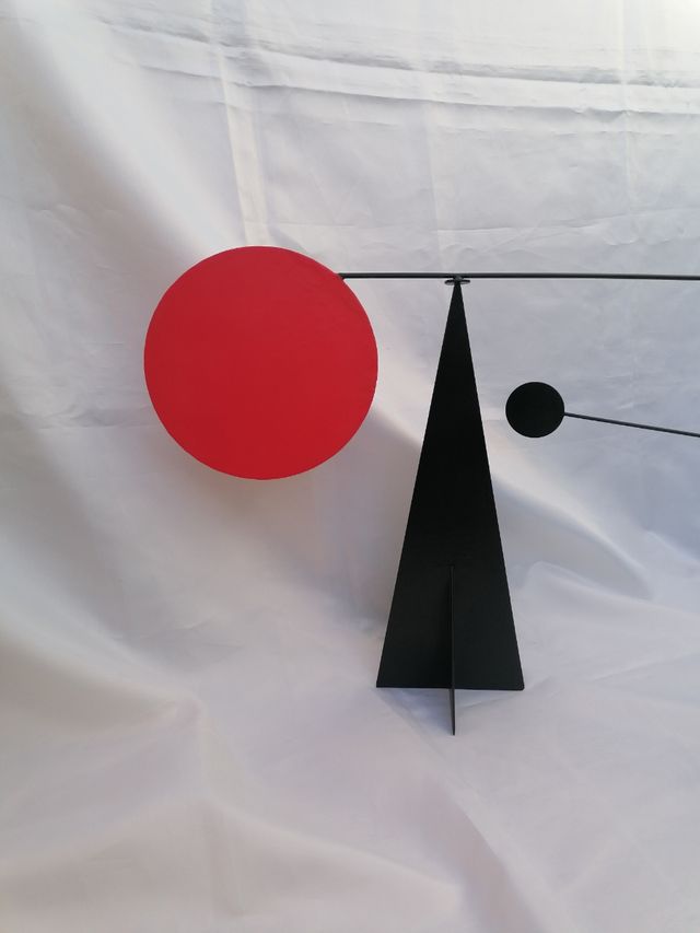 ARTE. ESCULTURA CALDER. IMITACIÓN. H