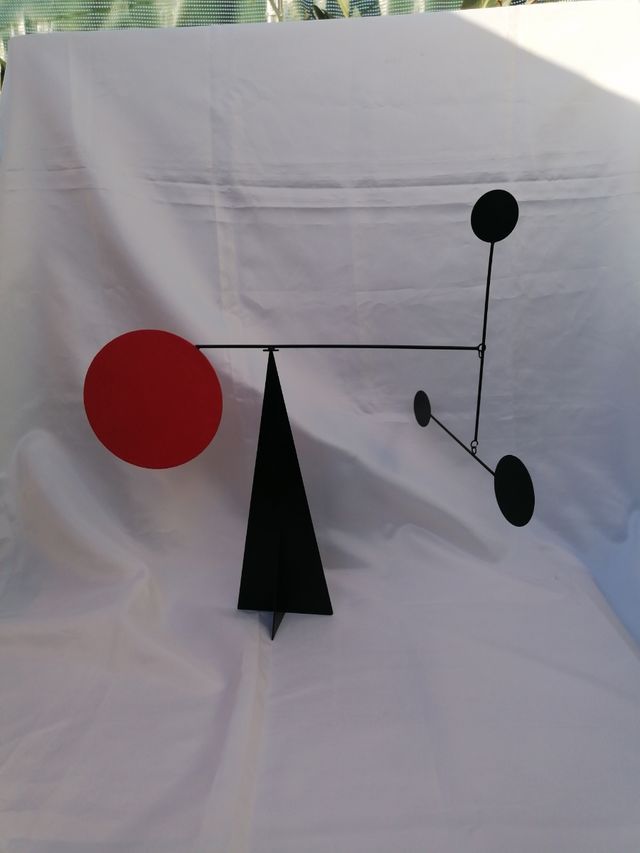 ARTE. ESCULTURA CALDER. IMITACIÓN. H