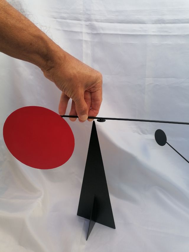 ARTE. ESCULTURA CALDER. IMITACIÓN. H