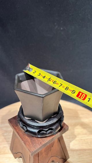 MACETA BONSAI MAME CASCADA JAPONESA CHOCOLATE