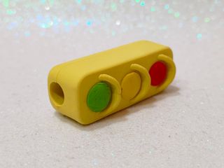 Gomme "allegri cancellini" lucchetto e semaforo