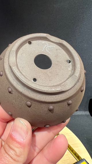 MACETA BONSAI MAME REDONDA JAPONESA SIN ESMALTE