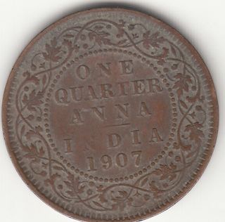 MONEDAS DE LA INDIA BAJO DOMINIO BRITANICO
