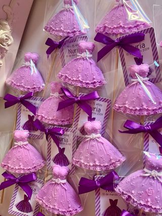 Vestido en jabon comunion