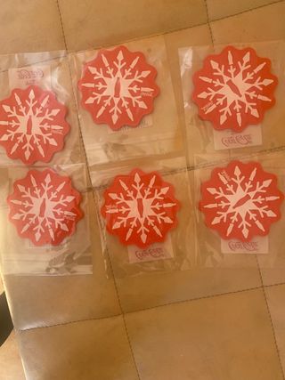 Set da 6 pz 10€ cadauno portaposate natalizio